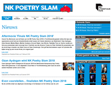 Tablet Screenshot of poetryslam.nl