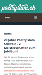 Mobile Screenshot of poetryslam.ch